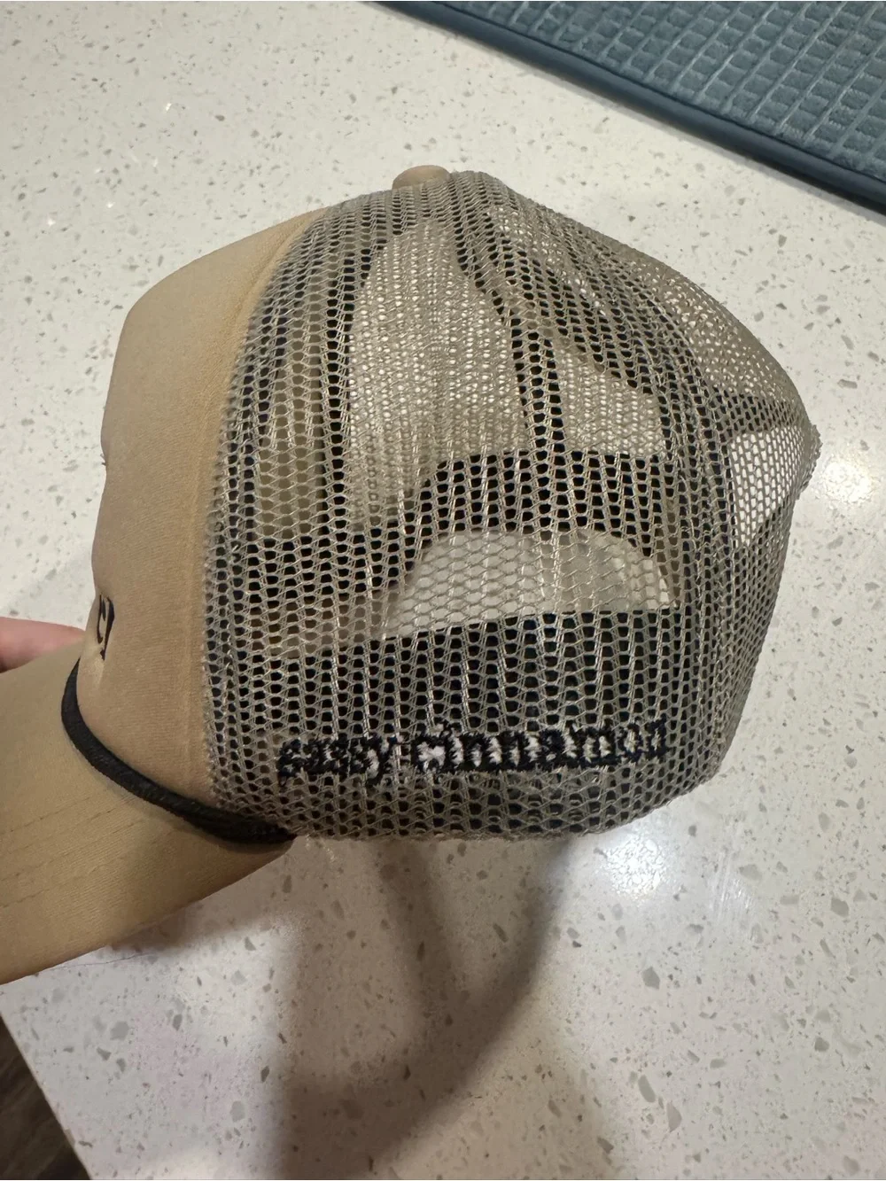 Happy Hour-er Tan Trucker Hat - Unbranded